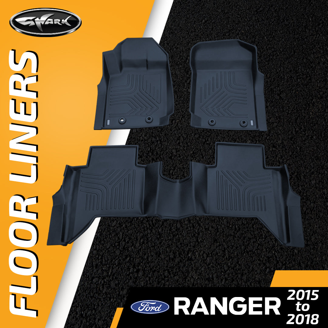 Shark Floor liner for Ford Ranger 20152021 Shark Philippines