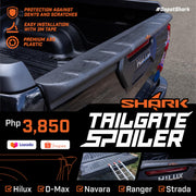 Shark Tailgate Spoiler for Toyota Hilux Conquest/GRS 2021-2023