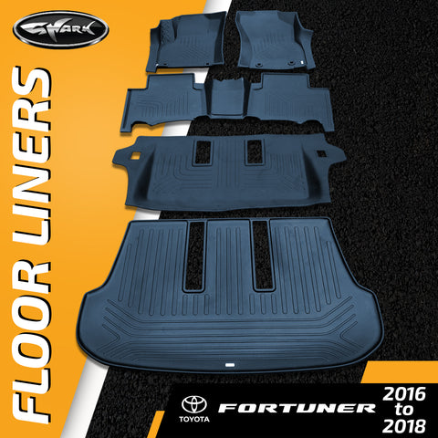 Toyota Fortuner 2016 - 2023 Floorliner
