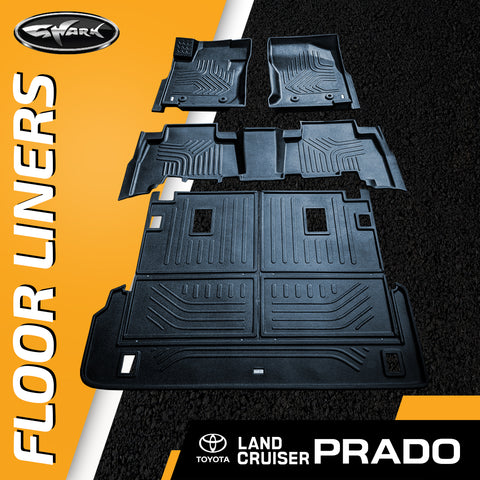 Toyota Land Cruiser Prado 2018-2023 Floorliner